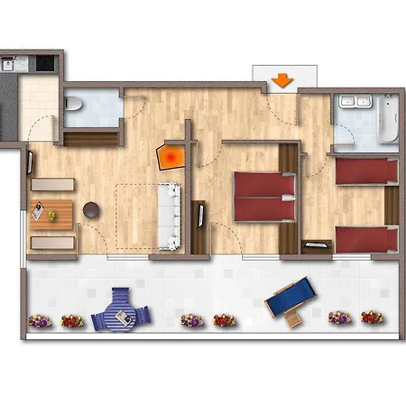Boutique Appartments Gerlosperle Гостевой дом