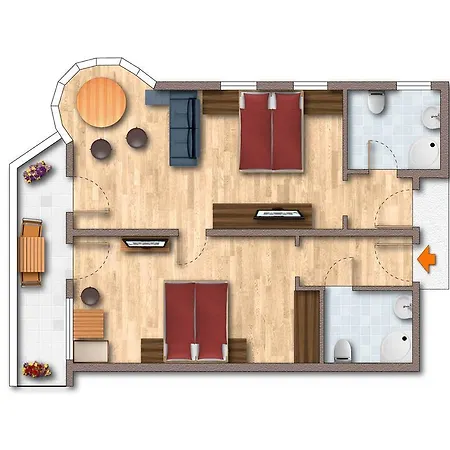Boutique Appartments Gerlosperle 게스트하우스 4*
